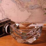 Val St Lambert Crystal Ashtray