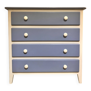 Commode bois pieds fuselés