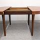 Scandinavian extendable teak round table from the 60s/70s.