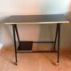 Formica TV table and compass feet, vintage years 60/7
