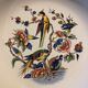 Set of 12 Villeroy and Boch hollow plates, model "Phoenix"