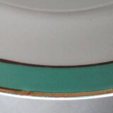 5 Badonviller opaque porcelain soup plates
