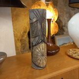 Vallauris ceramic tube vase