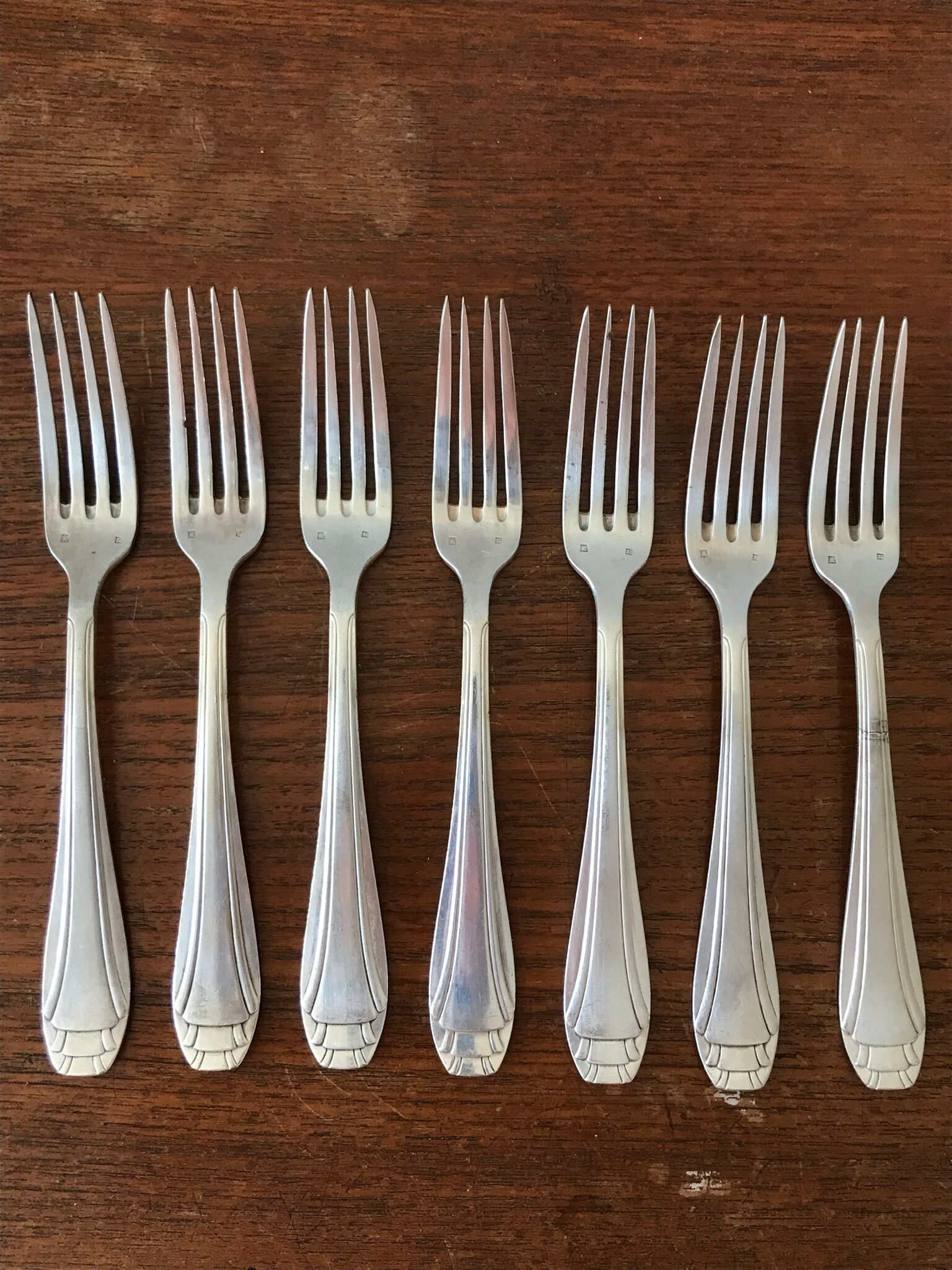Lot de fourchettes Art Deco
