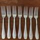 Lot de fourchettes Art Deco