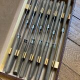 Set de 12 couteaux manche en bois