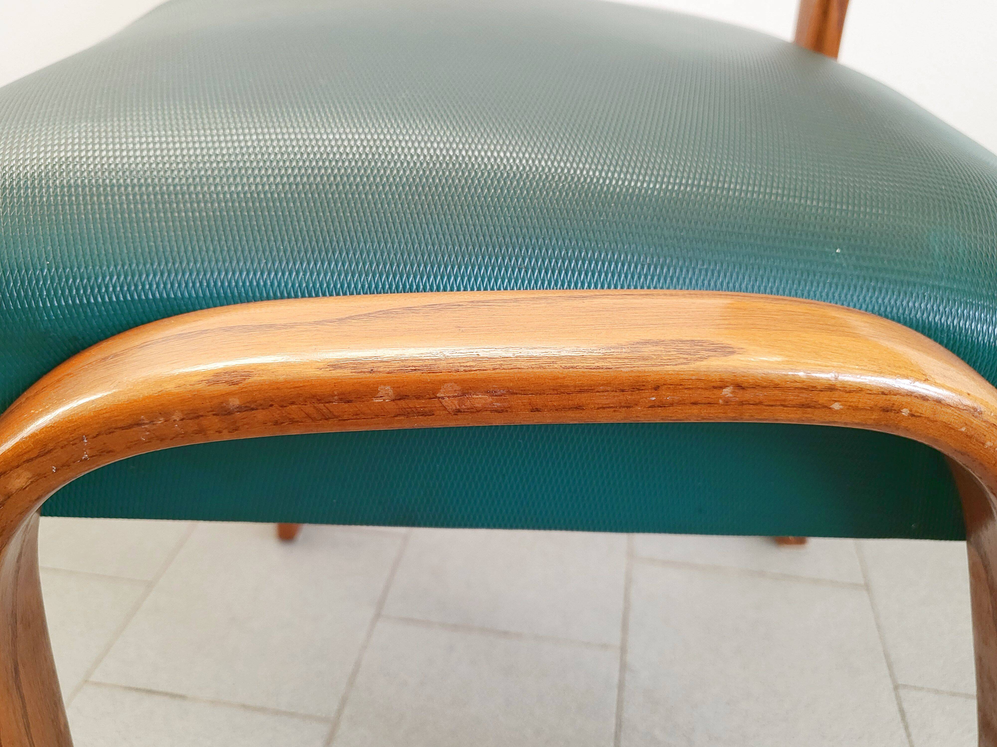 Vintage 1950 Steiner Bow-Wood chair