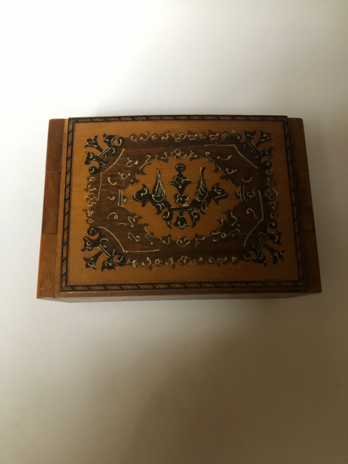 Wooden music box