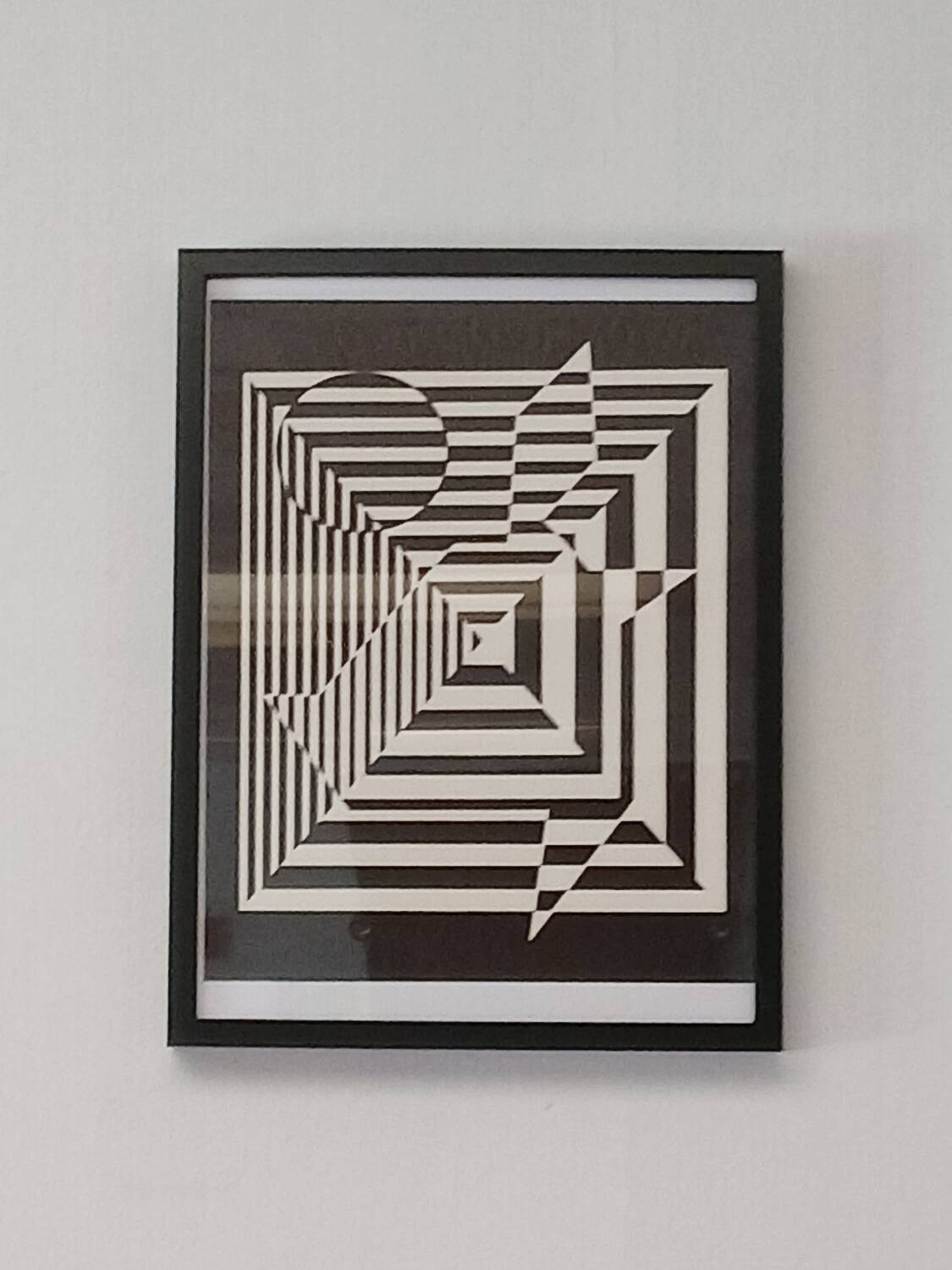 Victor Vasarely d'après Yablapour II 1955-60