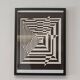 Victor Vasarely d'après Yablapour II 1955-60