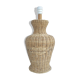 Vintage rattan lamp
