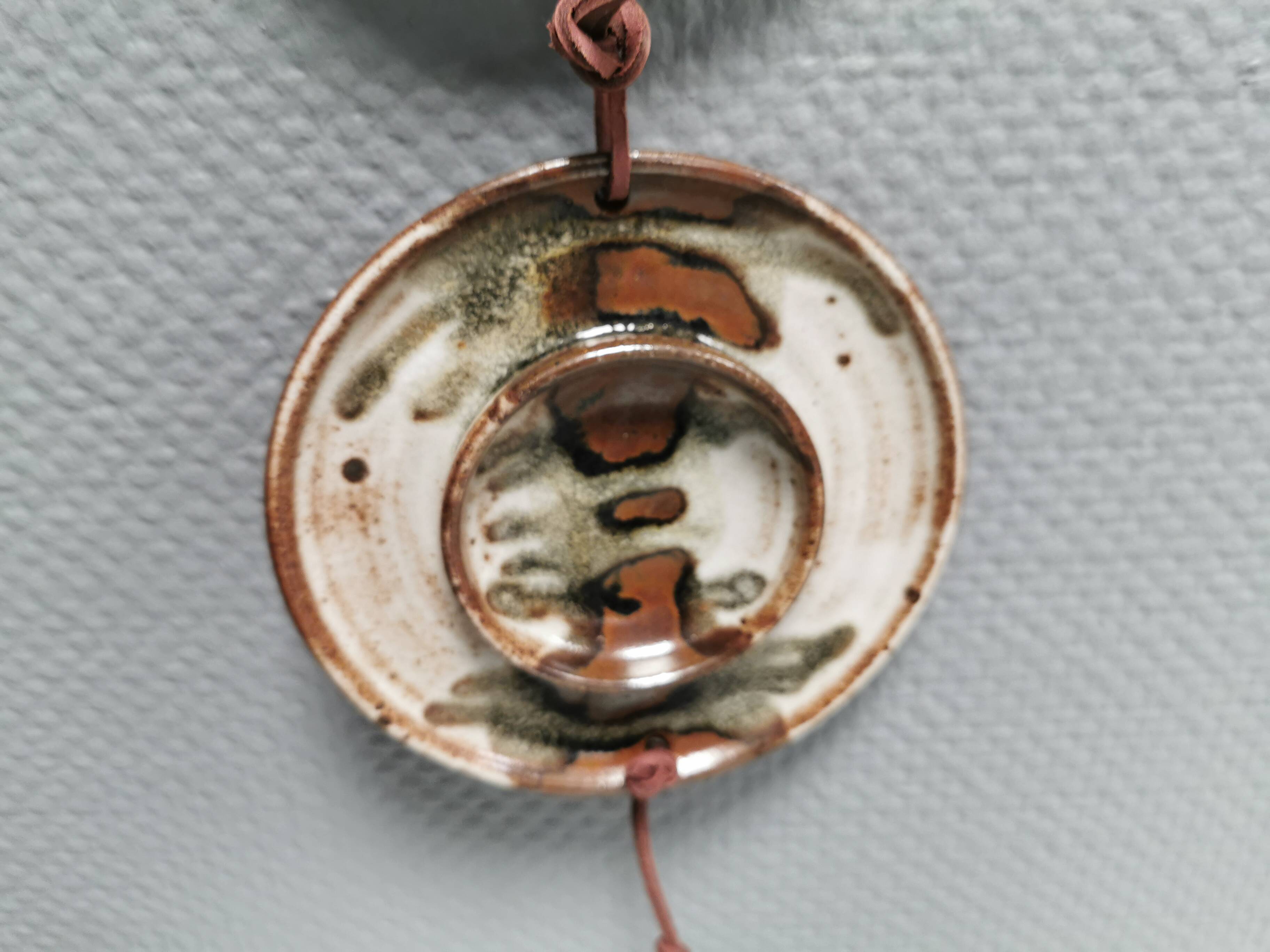 Wall decoration in the form of ceramic ornaments from Danske Waldorff 1970s
