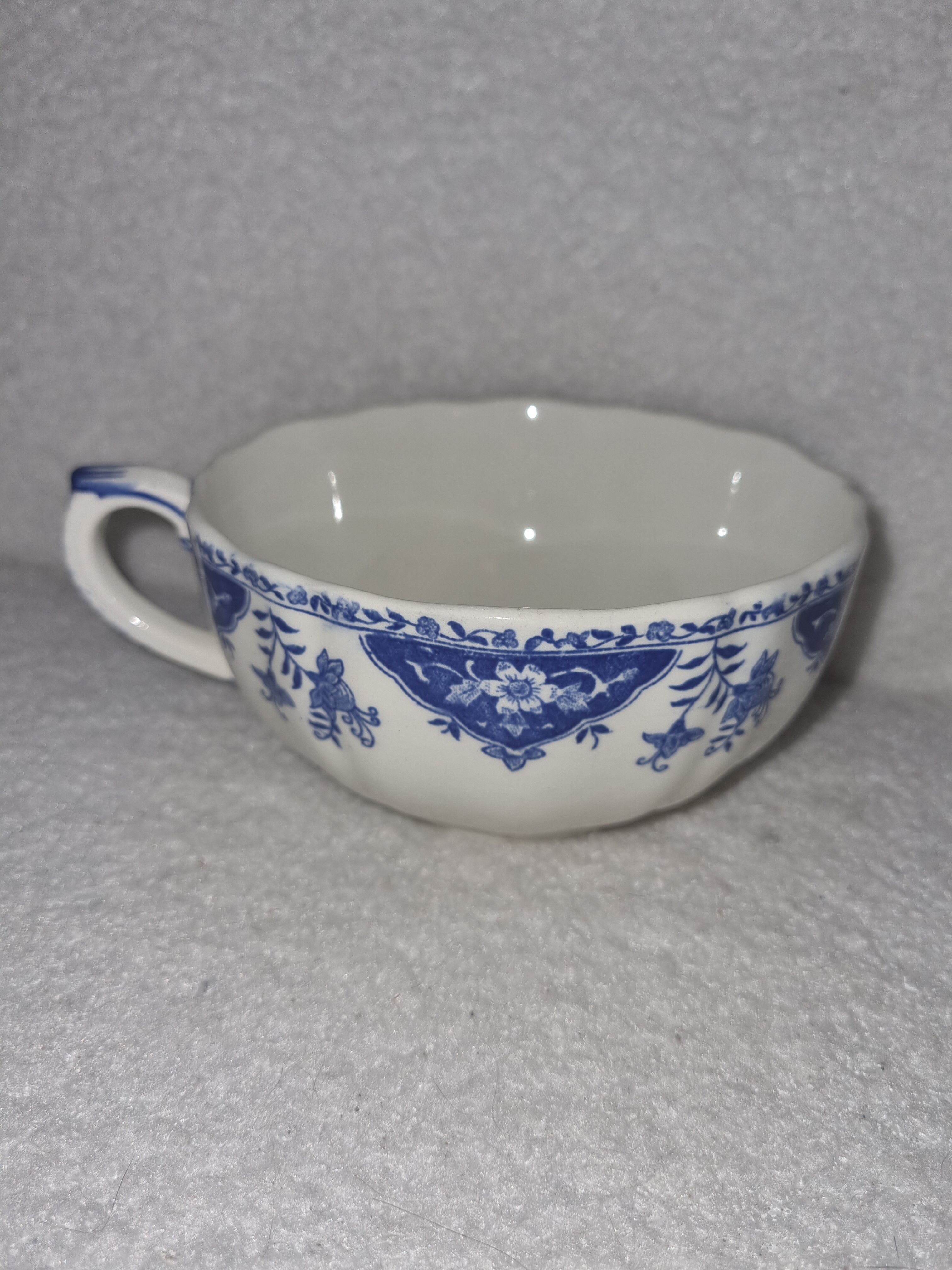 Gien dolphin model cups and under cups