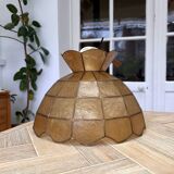 Gold mother-of-pearl pendant