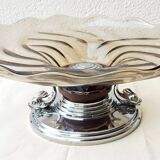 Glass cut smoked art deco