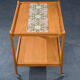 Mid-Century Danish Teak Serving Trolley, 1960s