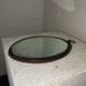 Miroir verre biseauté ancien