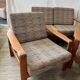 Salon scandinave en teck massif 1970