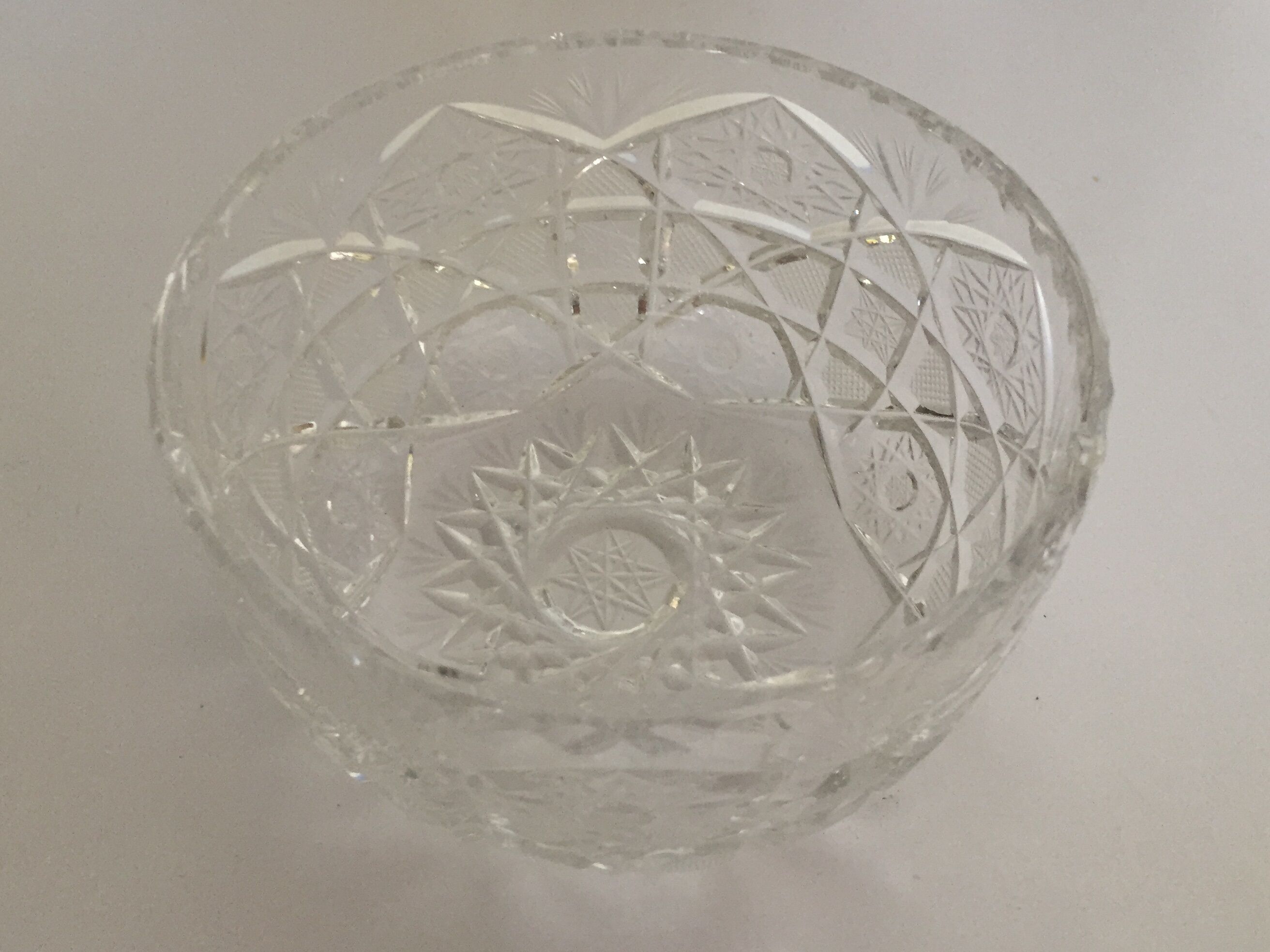 Baccarat crystal bowl