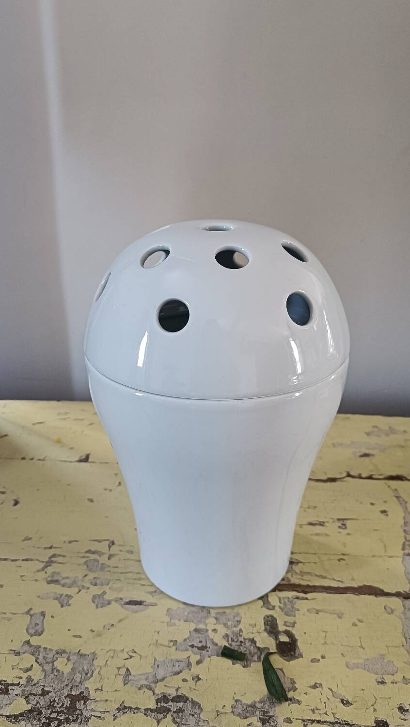 Limoges porcelain flower vase