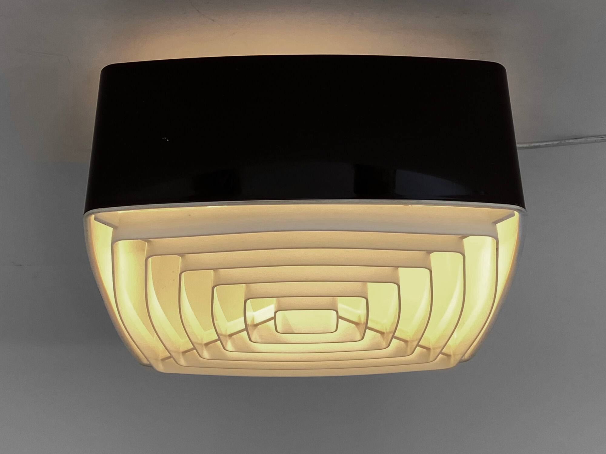 Ceiling light fixture by Lyskaer belysning. Denmark 1970s
