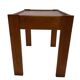 Vintage set of 3 side tables nesting pine wood 60s