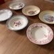 Mismatched antique plates
