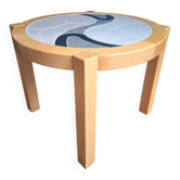 Table basse vintage maison Haslev Møbelsnedkeri, série Kakkelborde, me