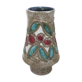 Vase fat lava strehla rda east germany 1960 1970