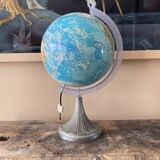 Vintage illuminated globe