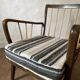 Restored vintage armchair
