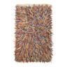 5x7 wool handmade vintage rug,145x230cm