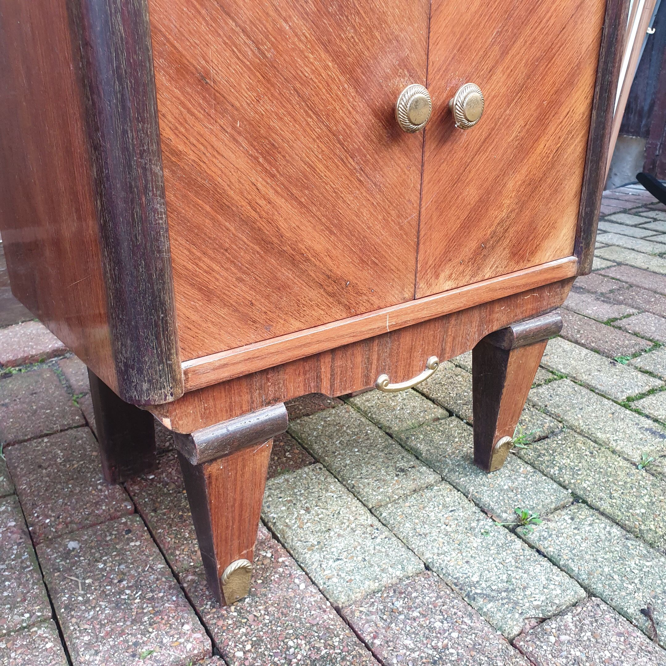 Pair of vintage bedsides