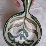 Robert Picaud Vallauris 13 cm ceramic fondue pot