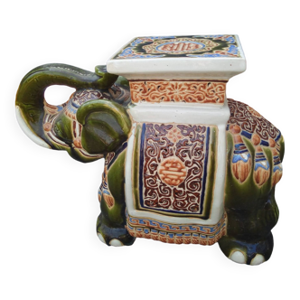 Ceramic elephant plant holder from the 1960s