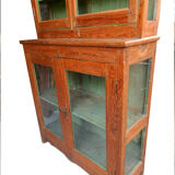 Showcase furniture by metier commercant haute etroite bois teck