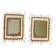 2 miroirs en rotin