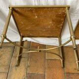 Pair of vintage marble coffee tables