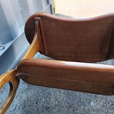 Pair of bedside tables in antique marquetry Louis XVl