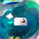 Ball vase art glassware workshop Beranek