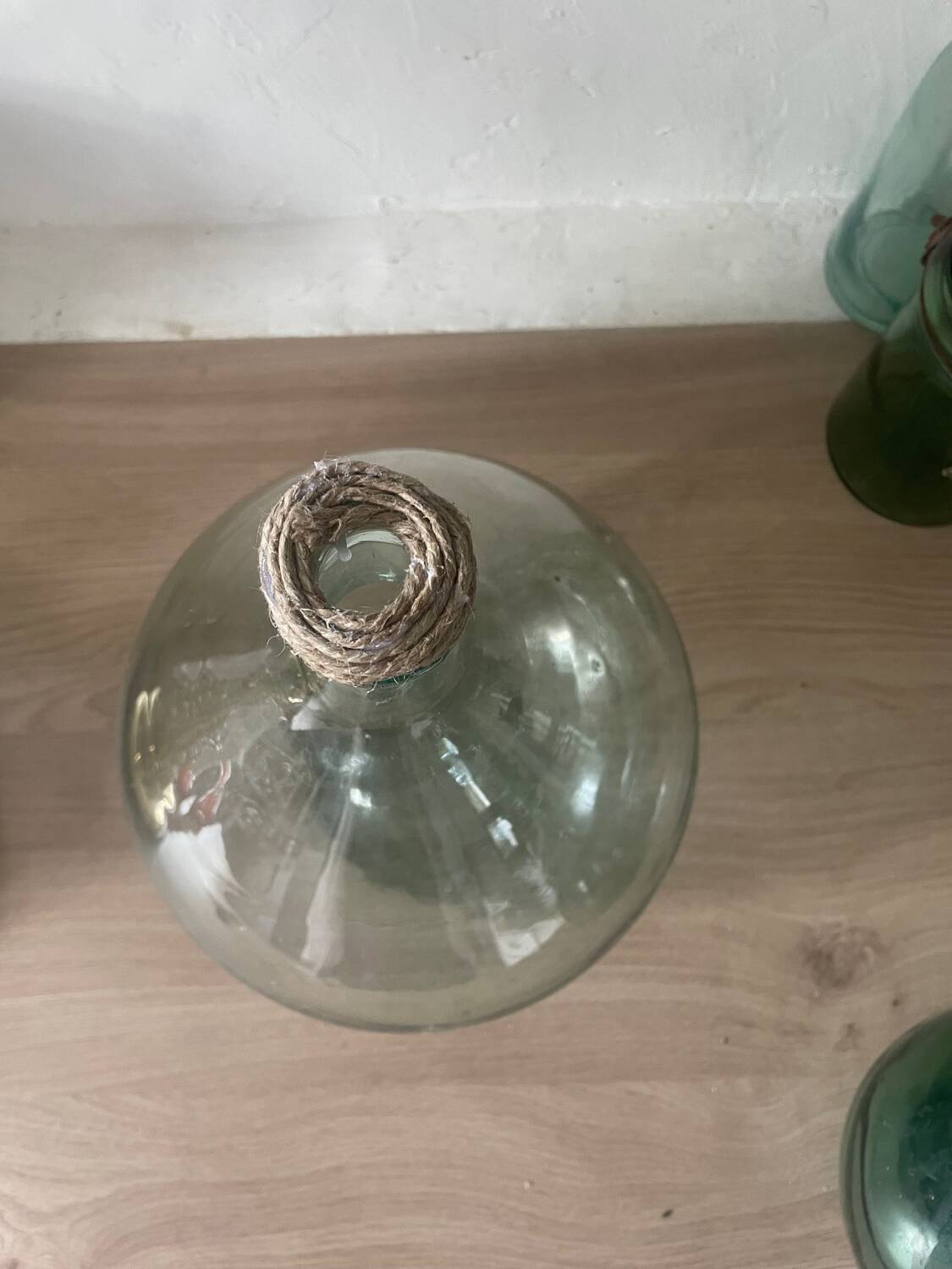 Dame-Jeanne Rope and glass 8l