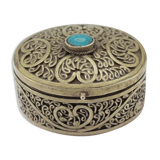 Ethnic filigree jewelry box