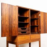 High cabinet, Bar, Danish in rosewood model 6201 by Hans Olsen 1960.
