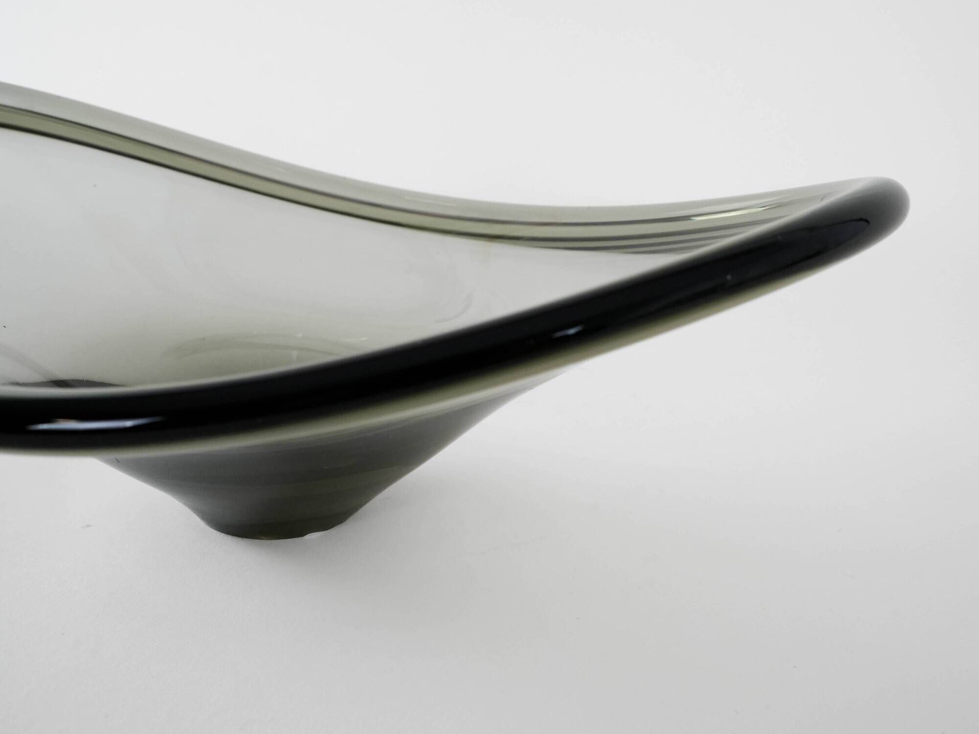Selandia platter, Danish design, 1950s, manufacturer: Holmegaard, designer: