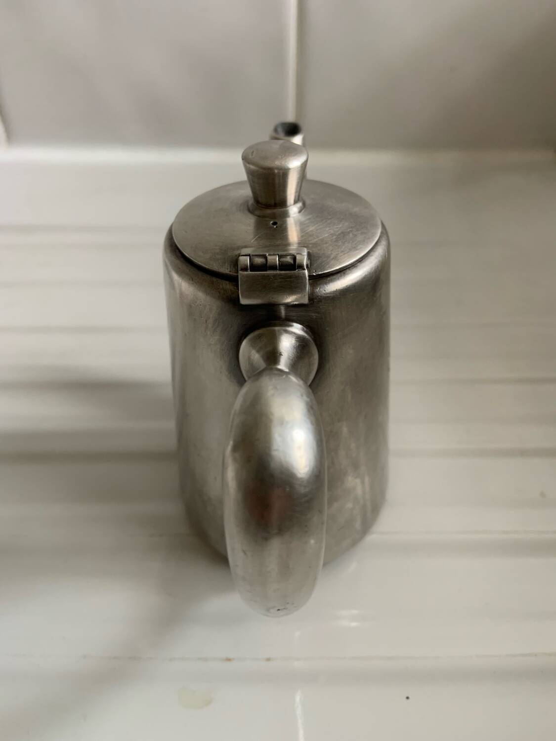 Christofle hotel coffee pot / milk jug - silver-plated metal - 30cl