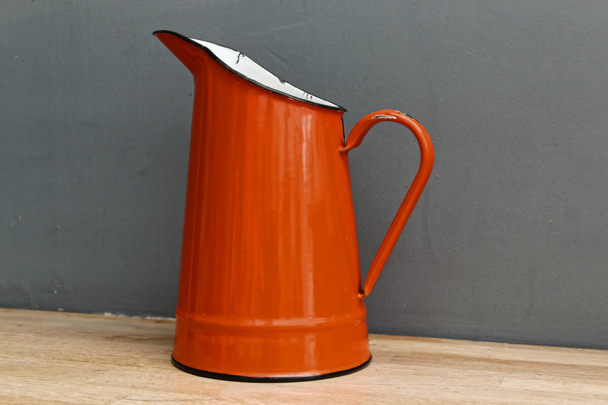 Vintage enamelled broc