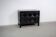 Ebonized brutalist bar cabinet by J. Batenburg for MI Belgium, 1960s