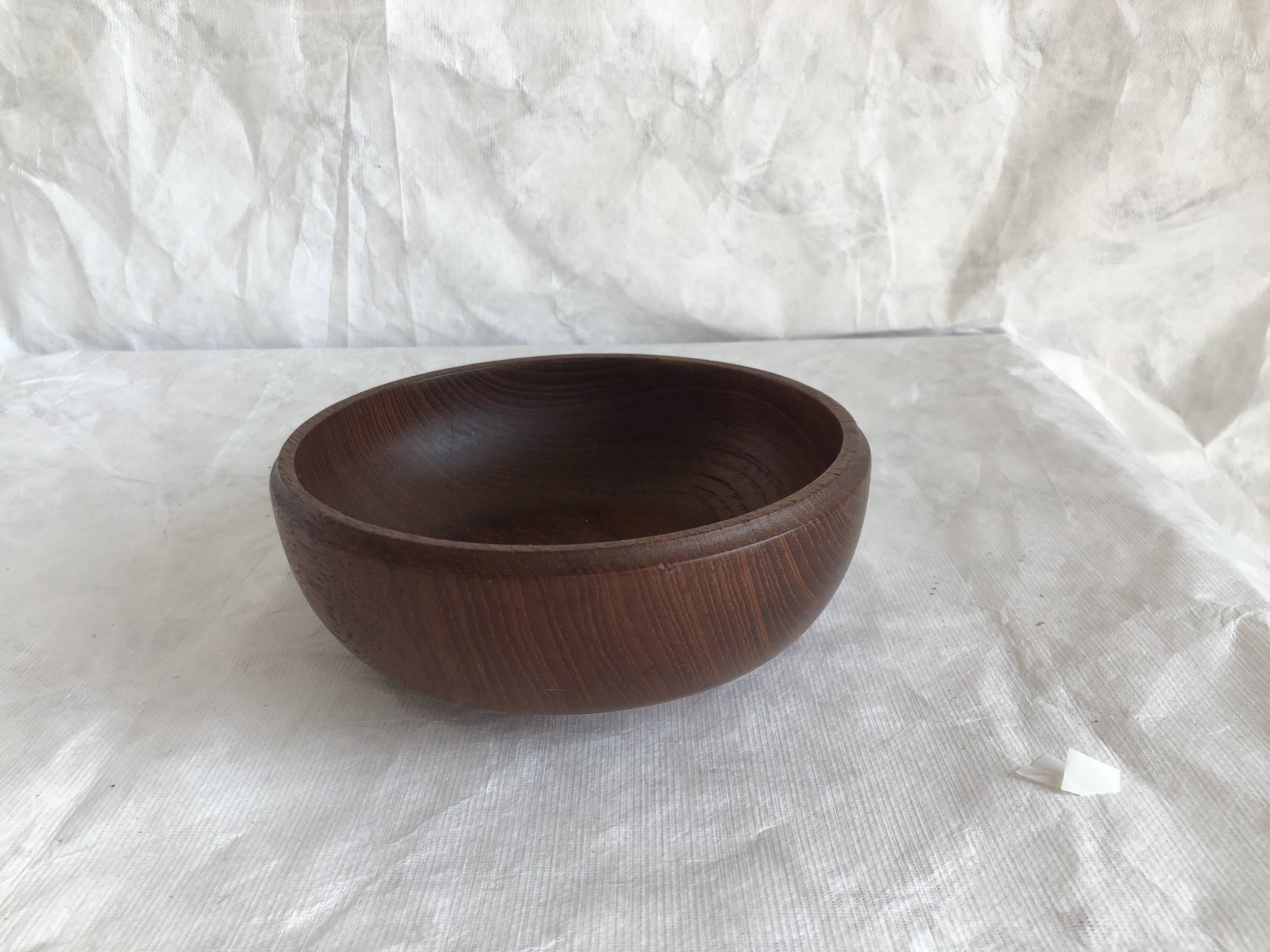 Vintage Scandinavian teak bowl