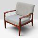Eugen Schmidt Soloform vintage Teak Sofa und 2 Sessel