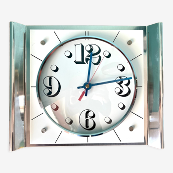 Vintage wall clock 1970's for apartment decoration